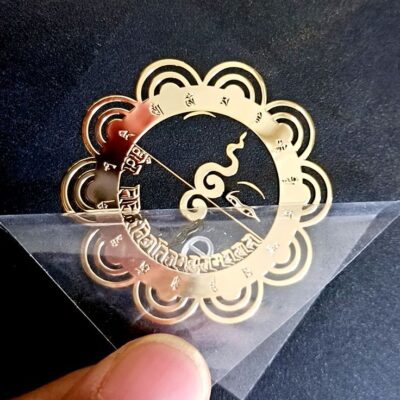 Raised Shiny Foiled Stickers